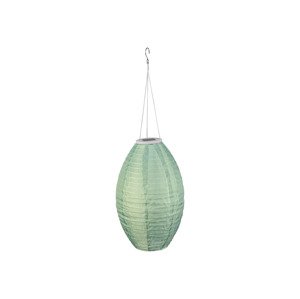 Livarno home Solární LED lampion, Ø 22 cm (zelená)