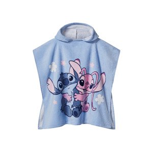 Dětské pončo, čistá bavlna (Stitch)