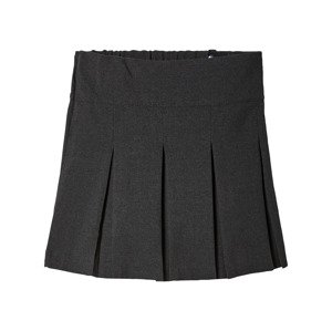 Dívčí skládaná sukně (šedá, 152)