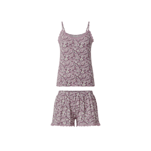 esmara® Dámské pyžamo (růžovo-fialová, XS (32-34))