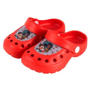 Dívčí nazouváky s 3D efektem (červená, 25)