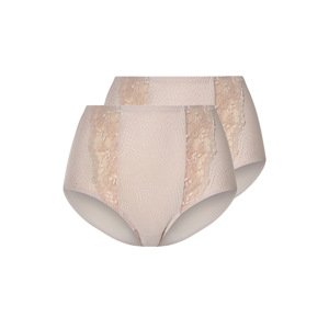 esmara® Dámské kalhotky s krajkou, 2 kusy (růžová, M(40/42))