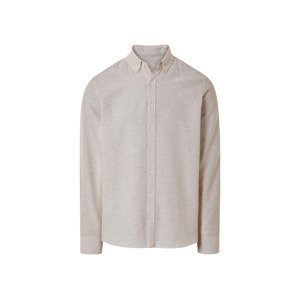 esmara Men Pánská lněná košile (béžová, M(39/40))