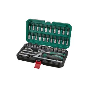 Parkside® Sada nástrčných klíčů a bitů, 46dílná