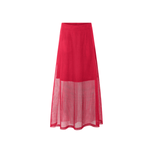 esmara® Dámská maxi sukně (červená, L(44/46))