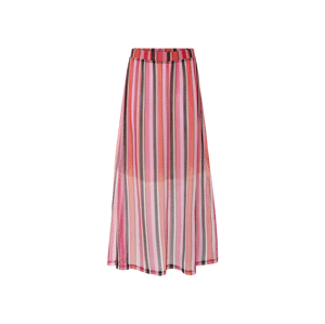 esmara® Dámská maxi sukně (červená/růžová/oranžová, S(36/38))