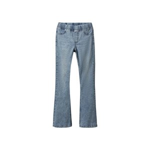 esmara® Dětské jeggings, elastický pas (světle modrá, 134/140)