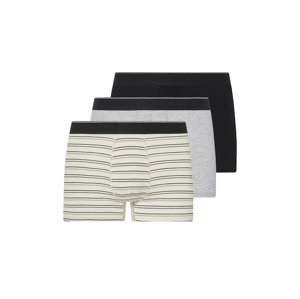 esmara Men Pánské boxerky, 3 kusy (béžová/šedá, 5/M)