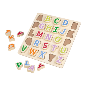 lupilu® Dřevěné puzzle (Abc)