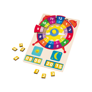 lupilu® Dřevěné puzzle (hodiny)