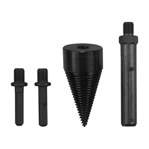 Parkside® Rotační rašple / Kartáč na strukturování dřeva / Sada rašplí a záhlubníků / Vrták na štípání dřeva (vrták na štípání dřeva, 4 kusy)