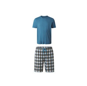 esmara Men Pánské pyžamo XXL (kostkovaná/modrá, 4XL (68/70))