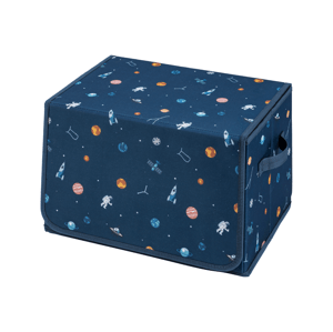 Livarno home Výklopný úložný box s podložkou na hraní (modrá)