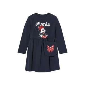 Dívčí šaty (navy modrá, 98/104)