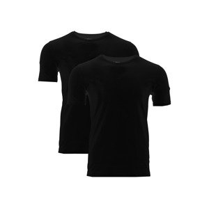 Mexx Pánské spodní triko, 2 kusy (kulatý výstřih, černá, S)