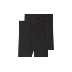 esmara® Dívčí kraťasy "Biker", 2 kusy (černá, 146/152)