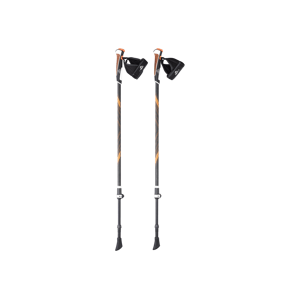 Crivit Karbonové hole na Nordic Walking (černá/šedá)