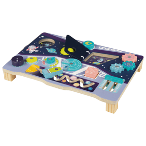 Playtive Deska s aktivitami / Vesmírné puzzle (Rada pro zaměstnanost)