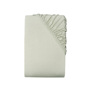 Livarno home Žerzejové napínací prostěradlo, 90-100 x 200 cm (zelená)
