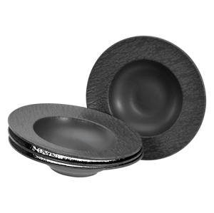 Creatable Jídelní servis Schiefer Black (4dílná sada talířů)