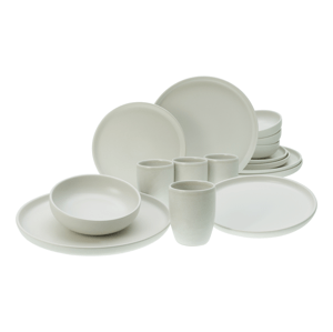 Creatable Jídelní servis Uno offwhite (16dílný kombinovaný servis)