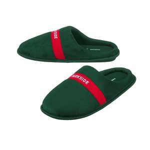 Parkside® Pánská domácí obuv (zelená/červená, 42/43)