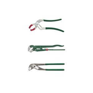 Parkside® Sada instalatérských kleští, 3dílná / Hasák (sada instalatérských kleští)