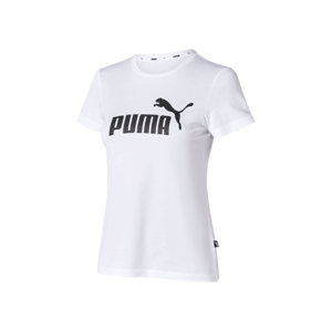 Puma Dámské triko ESS Logo Tee (bílá, M)