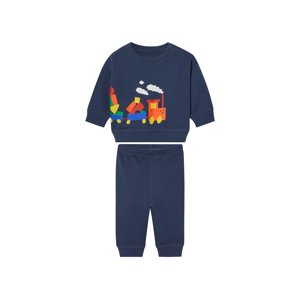 lupilu® Chlapecká tepláková souprava s BIO bavlnou, 2dílná (modrá, 74/80)