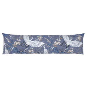 Livarno home Potah na polštář z mikrovláknitého saténu, 40 x 145 cm (ptáček)