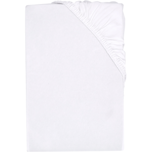 Livarno home Žerzejové napínací prostěradlo, 140–160 x 200 cm (bílá)
