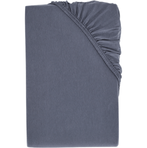 Livarno home Žerzejové napínací prostěradlo, 140–160 x 200 cm (modrá)