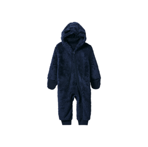 lupilu® Dětský plyšový overal (navy modrá, 50/56)