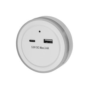 Livarno home Noční LED světlo (se senzorem jasu a USB portem)