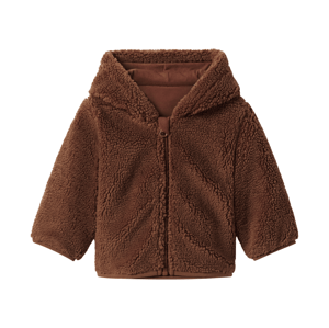lupilu® Dětská fleecová bunda (hnědá, 62/68)
