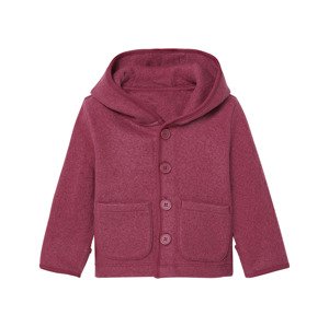 lupilu® Dětská bunda s BIO bavlnou (růžovo-fialová, 86/92)
