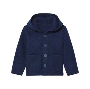 lupilu® Dětská bunda s BIO bavlnou (navy modrá, 86/92)