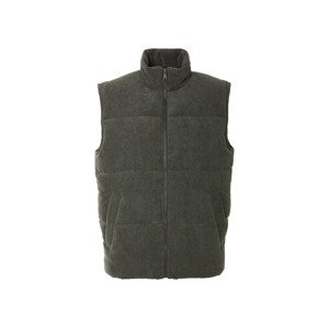 esmara Men Pánská manšestrová vesta (tmavě zelená, M (48/50))