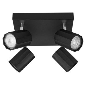 Livarno home Stropní / Nástěnné LED svítidlo Theia (stropní svítidlo bodové/černá)