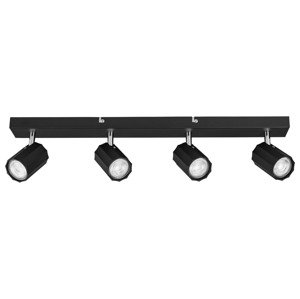Livarno home Stropní / Nástěnné LED svítidlo Theia (stropní svítidlo kolejnicové/černá)