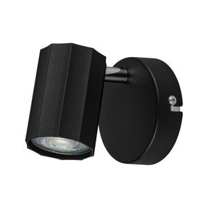 Livarno home Stropní / Nástěnné LED svítidlo Theia (kulatá, černá)