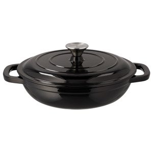 Silvercrest® Litinová servírovací pánev, Ø 25 cm (černá)