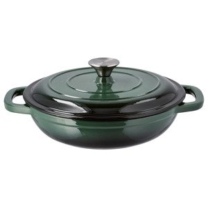 Silvercrest® Litinová servírovací pánev, Ø 25 cm (zelená)