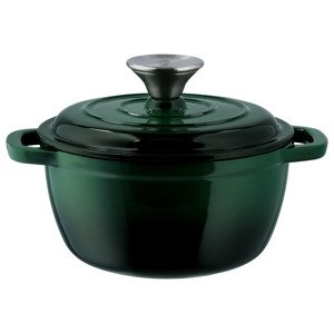 Silvercrest® Litinový hrnec, Ø 16 cm (zelená)