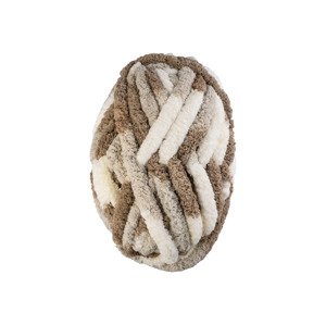 crelando® Příze pro ruční pletení Velvet / Cozy (Útulná bílo-béžová)