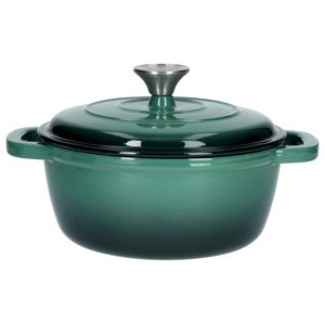 Silvercrest® Litinový hrnec, Ø 22 cm (zelená)