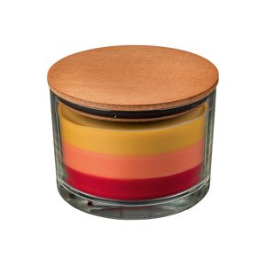Livarno home Vonná svíčka ve skle (kulatá - Spiced Fruits)