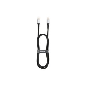 Tronic® Nabíjecí a datový kabel, 480 Mbps, 1 m (Usb-C na USB-C/černá)