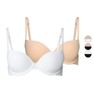 ESMARA® Lingerie Dámská push-up podprsenka, 2 kusy (bra)