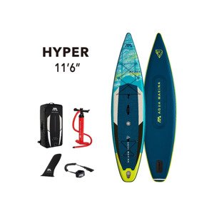 Aqua Marina Dvoukomorový Hyper Touring paddleboard 11′6" 2021